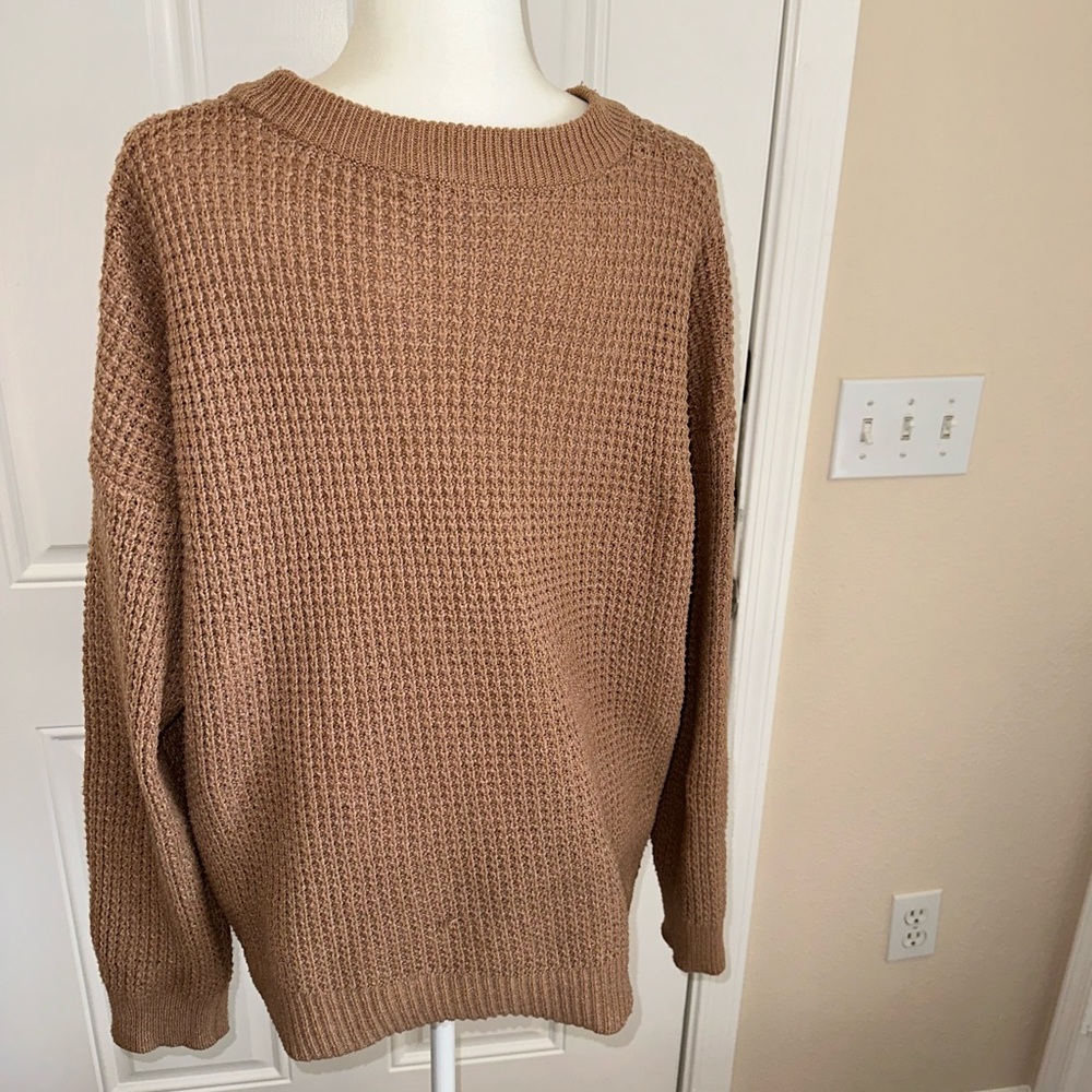 Light Brown Sweater size XXL(20) - Picture 3 of 7